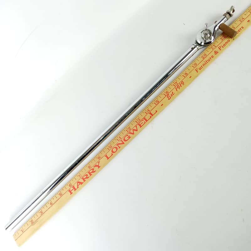 Ludwig Atlas Straight Cymbal Stand Holder Top Tilter Tube Chrome Vintage70s 5/8" image 1