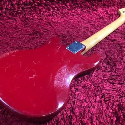 Rare Guyatone Electric Guitar LG-85T Red Japan Vintage 1960s image 6