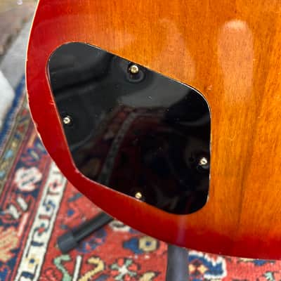 VINTAGE 1970’s MIJ “Lyle” Les Paul Custom Lawsuit Copy Electric Guitar~Cherry Sunburst ~      Matsumoku Factory Japan image 19