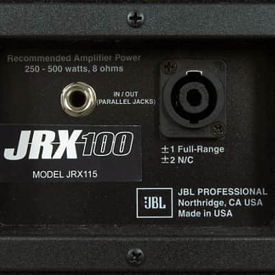 JBL JRX-115 2-way Sound Reinforcement Passive Speaker JRX115 image 2