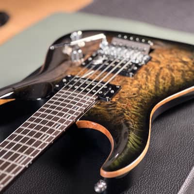ESP Original Series Horizon FR CTM See Thru Black Burst image 20