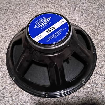 Eminence Legend 1518 15" 150-Watt 8 Ohm Speaker 2010s - Black image 1
