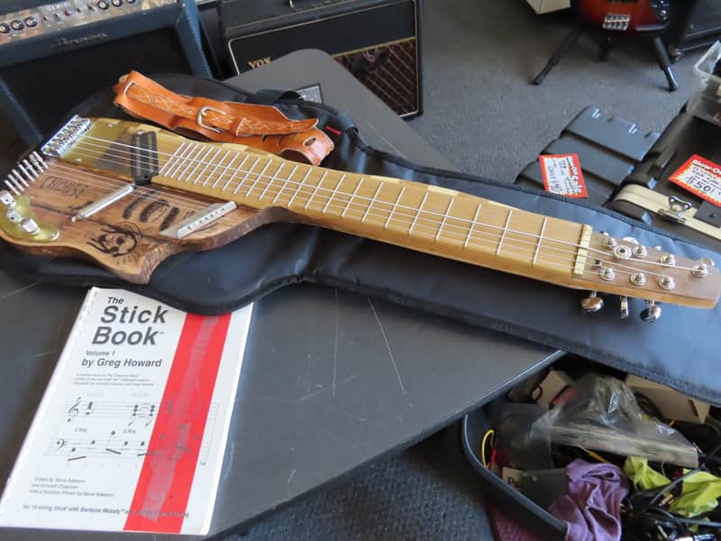 PAGE CUSTOM STICK DRONE 7 STRING CHAPMAN style DOUBLENECK GUITAR image 1