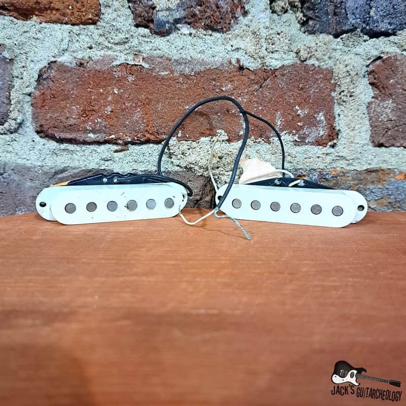Lawsuit Era S-Style Single Coil MIJ Pickups - Set of 2 (1970 - White) image 1