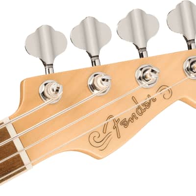 Fender Fullerton Precision Bass Uke, Walnut Fingerboard, Tortoiseshell Pickguard - 3-Color Sunburst image 3