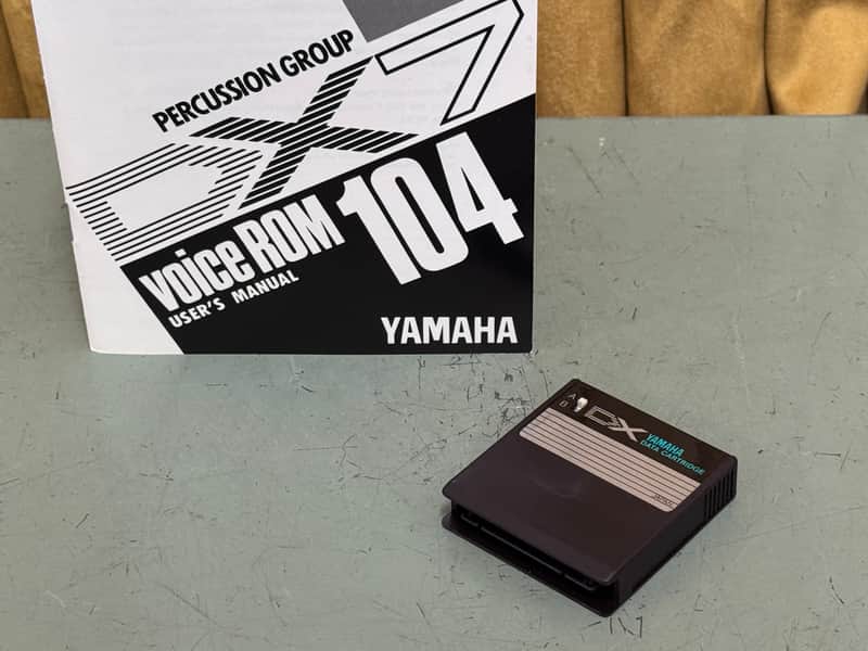 Yamaha VRC-104 Voice Cartridge for DX-7 Synth image 1