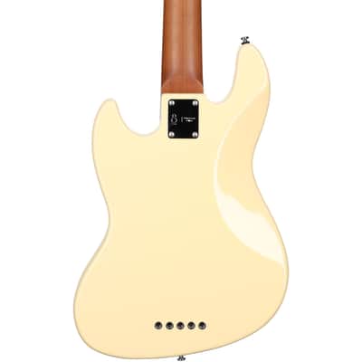 Sire Marcus Miller V5 Electric Bass, 5-String, Vintage White image 7