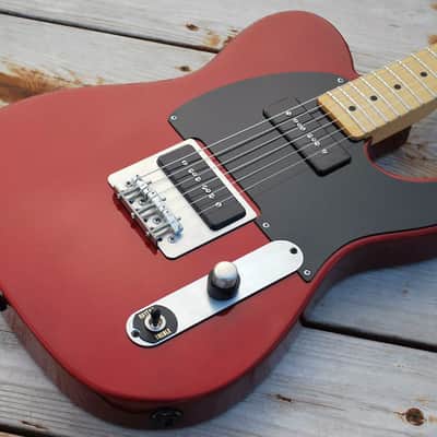GPG USA Custom P-90 Stainless Steel Bridge Plate For Fender Tele Telecaster P90 image 4