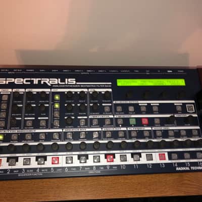 Radikal Technologies Spectralis synth workstation + Pelican. Analog filter/filterbank, load samples image 10