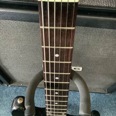 Silvertone STRAT STYLE GUITAR LATE 2000’s - BLACK image 6
