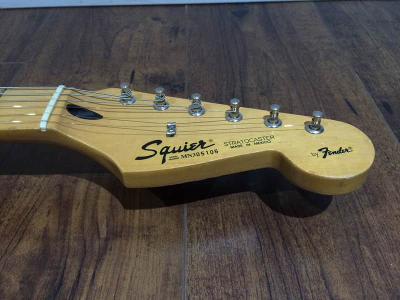 1993 Fender Squier Mexico / USA Stratocaster | Reverb