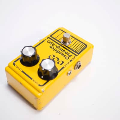 DOD Overdrive Preamp 250 1980s - Yellow image 4