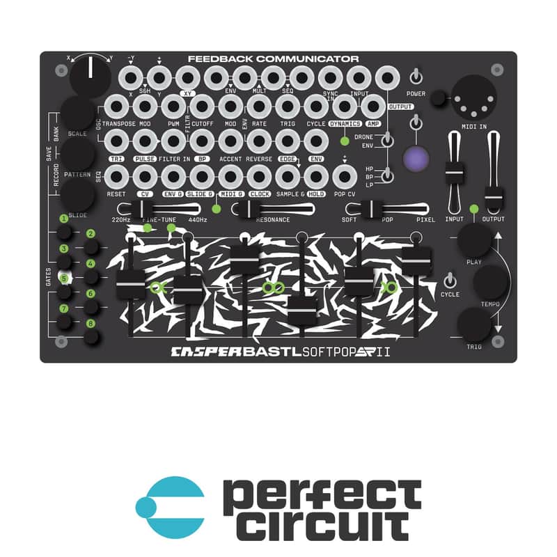 BASTL Instruments SoftPop 2 Semi-Modular Synthesizer | Reverb