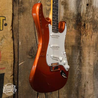 Fender Custom Shop Custom Deluxe Strat NOS - Fire Mist Orange image 3