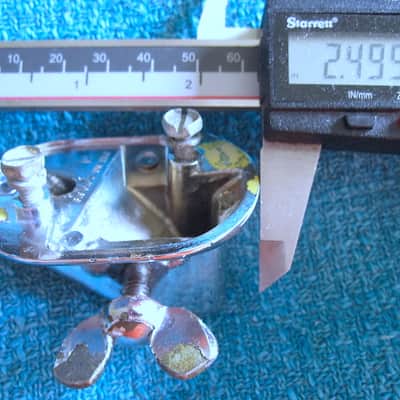 Slingerland Bass Drum Spur Leg Mount Bracket (Right Side) - Vintage image 4