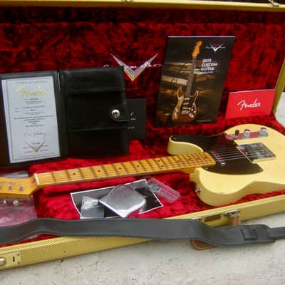 ♚ MINT ♚ 2017 Fender CUSTOM SHOP Ltd NAMM '51 NOCASTER RELIC ♚ INCREDIBLE ♚100%♚ 7.6 LBS image 14