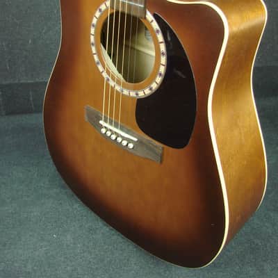 Art & Lutherie Cedar CW Solid-Top Single Cutaway Acoustic/Electric Guitar image 5