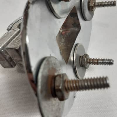 Rogers "Big R" Floor Tom Mount Bracket 1970s  - Chrome image 10