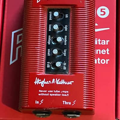 Hughes & Kettner Redbox 5 DI and Cabinet Emulator 2010s - Red image 5