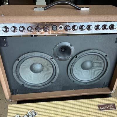 Fender Acoustasonic Junior 2-Channel 2 x 40-Watt 2x8" Acoustic Guitar Amp 1997 - 2003, NICE! image 9