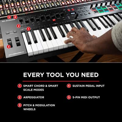 Oxygen Pro 49 USB powered MIDI controller w/Smart Controls and Auto Mapping! image 2