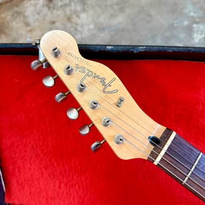 Fender Telecaster Custom TC-62 2013 - Sunburst original vintage MIJ Japan noiseless image 6