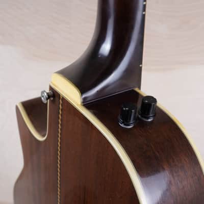 Tokai TEA-60S Acoustic Electric Guitar MIJ 1984 Spruce Top Vintage Made in Japan w/ Hard Case image 13