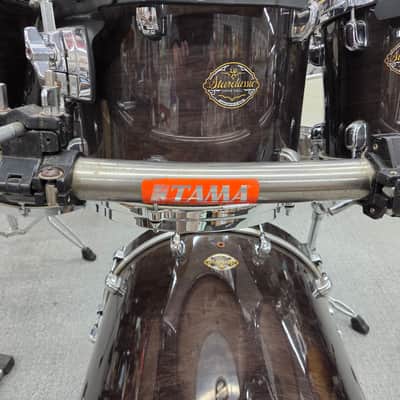 Tama StarClassic Maple 7pc with Rack 10/12/13/14/16/20/14s - Trans Black image 15