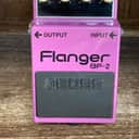 Boss BF-2 Flanger 1998 - Purple made in Taiwan pink label