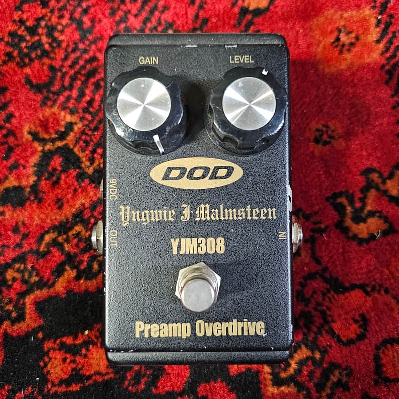 DOD YJM308 Yngwie J. Malmsteen Preamp Overdrive image 1