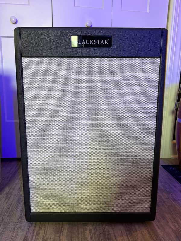 Blackstar STJ212VOC St. James Vertical 2x12" Guitar Speaker Cabinet 2022 - Present - Black image 1