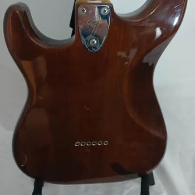 Fender Stratocaster with 3-Bolt Neck, Maple Fretboard 1973 - 1977 - Walnut (Mocha) image 12