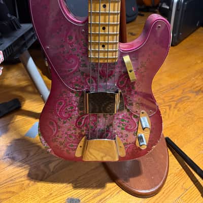 Fender Precision Bass 2000-2022? Master relic- Pink Paisley image 3