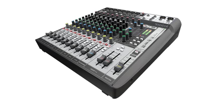 Soundcraft Signature 12 MTK 12-Channel Multi-Track Analog USB Mixer w/ Effects image 2