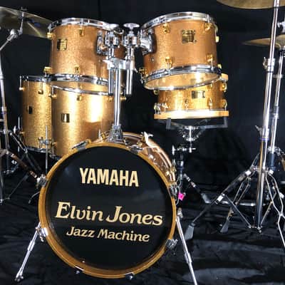 Elvin Jones’s Complete Yamaha Maple Custom Drum Set, Authenticated, image 1