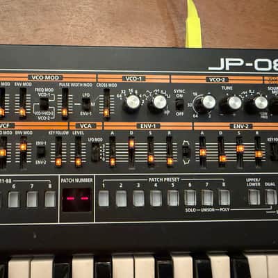 Roland JP-08 Boutique Synthesizer Module with K-25m Keyboard 2015 - Present - Black image 3