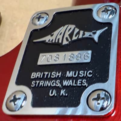 Marlin Loner super strat 80’s Left Hand Lefthanded / British music Wales UK image 3