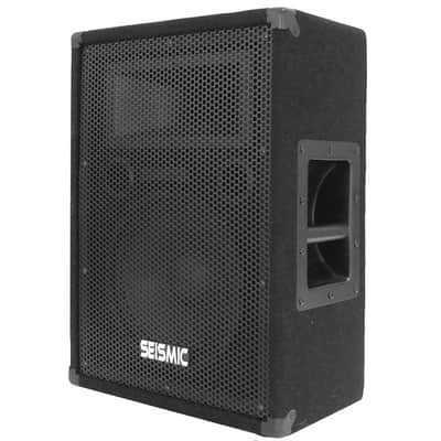 (2) SEISMIC AUDIO 10" FLOOR MONITORS Stage PA Speakers image 6