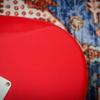 FENDER USA Custom Shop 1960 Stratocaster Reissue Jrny' Relic "Fiesta Red + Rosewood" (2024) image 24