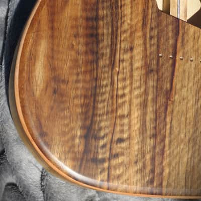 Babik Custom Telecaster Style body, Super light weight,  Handmade, Black Limba on Poplar 2026 image 4