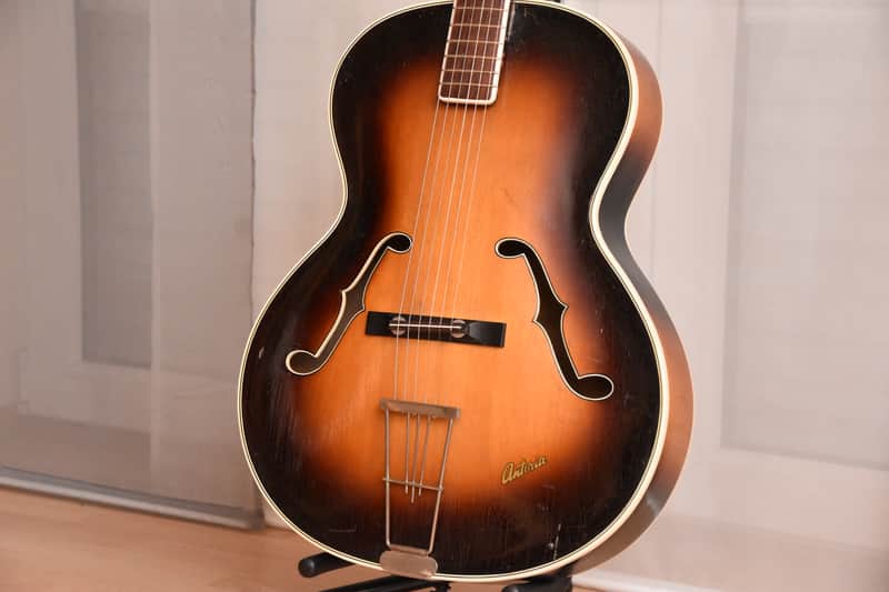 Fasan Antoria – 1960s German Vintage Archtop Jazz Guitar / Gitarre image 1