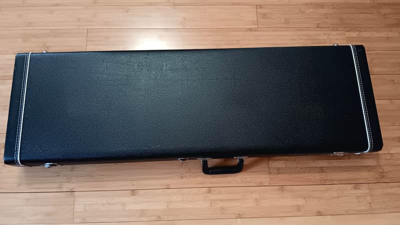 Fender Vintage 1970s G&G Short-Scale Bass Hardshell Case - Fits Fender Mustang / Musicmaster Bass - Excelsior & Cheney Hardware - VERY CLEAN w/ Key image 1