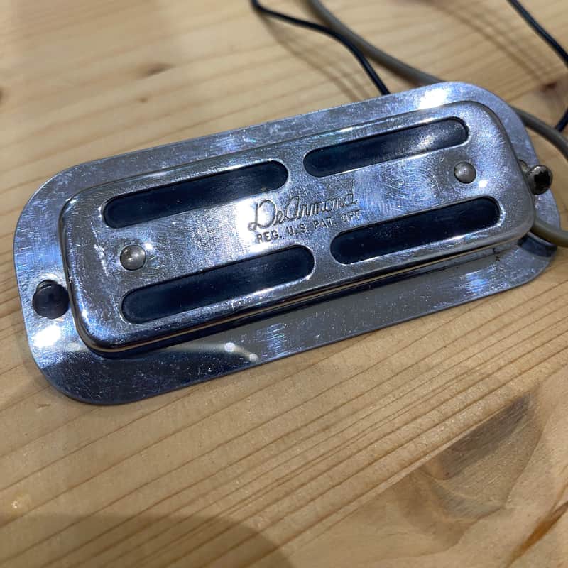 1960s DeArmond Toaster Rowe Chrome