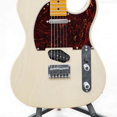 2005 Melancon Pro Artist T Telecaster in Transparent White. 6.6lbs image 2