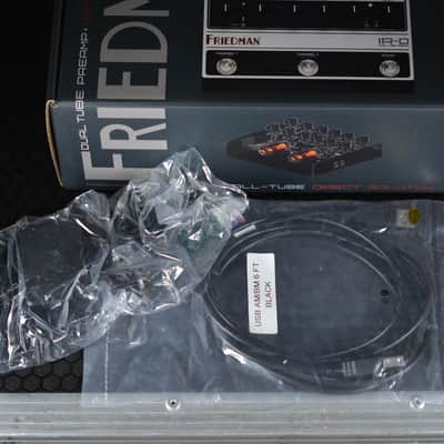 Friedman IR-D Dual Tube Preamp 2024 - Present - Black / Silver image 9