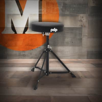 PDP 300 Series 12" Round-Top Lightweight Throne (PDDT310R) image 1