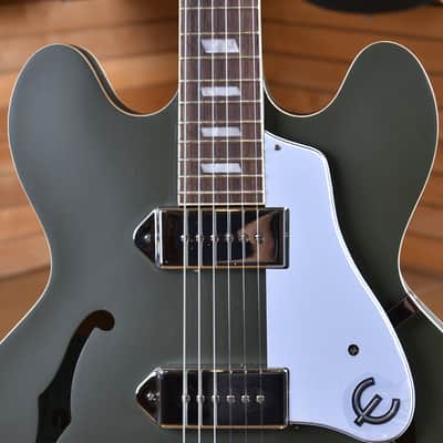 Epiphone Casino Worn Olive Drab image 6