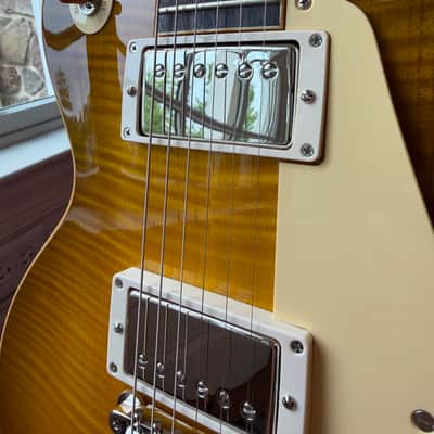 2025 Gibson Custom Shop Les Paul ‘59 Reissue R9 PSL Gloss - Green Lemon Fade Burst image 5