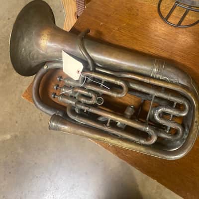 York and sons Euphonium twin bell as is image 1