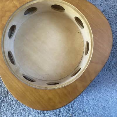 Resonator Dobro Guitar, Tiger Maple Top Body, Rosewood Fingerboard Neck image 9